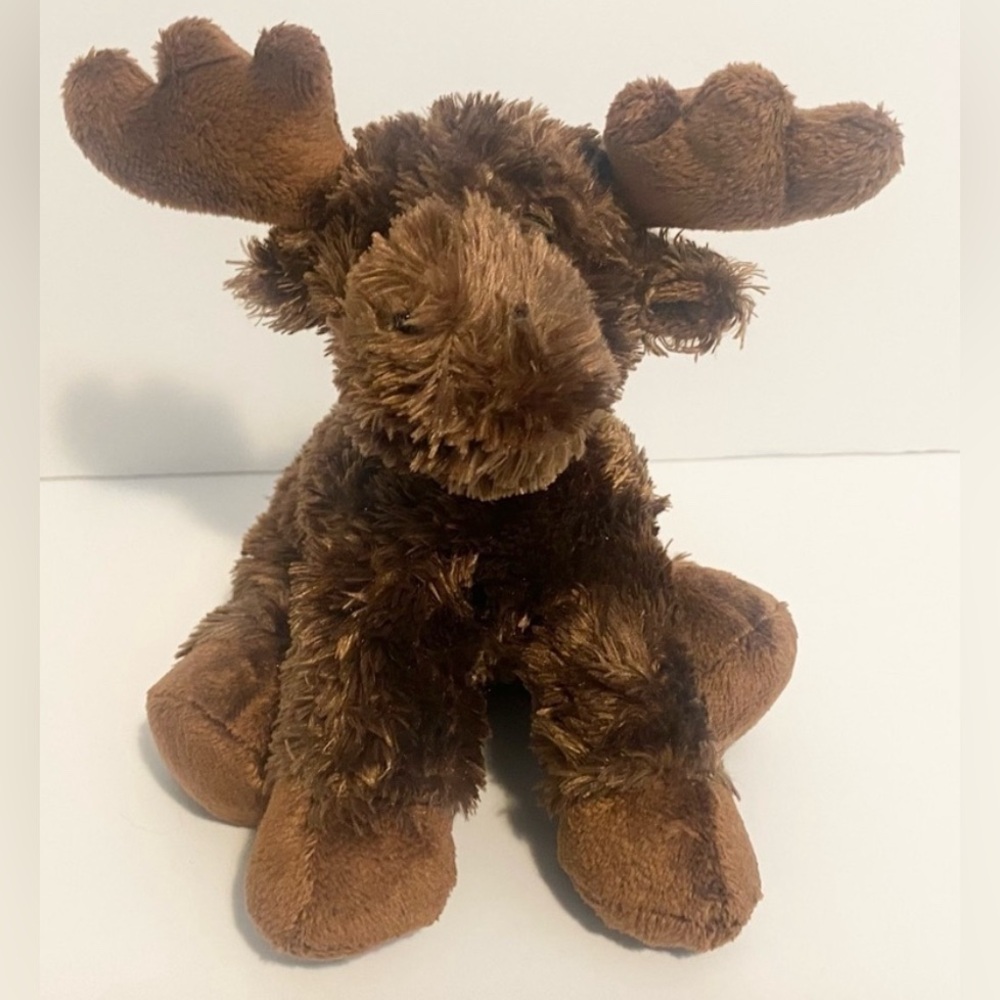AURORA - Plush Brown Moose Toy